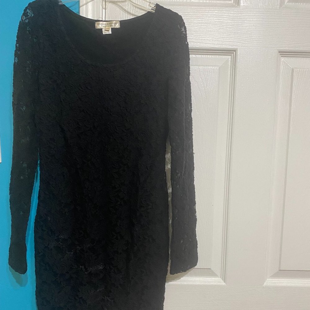 Lace Black Dress